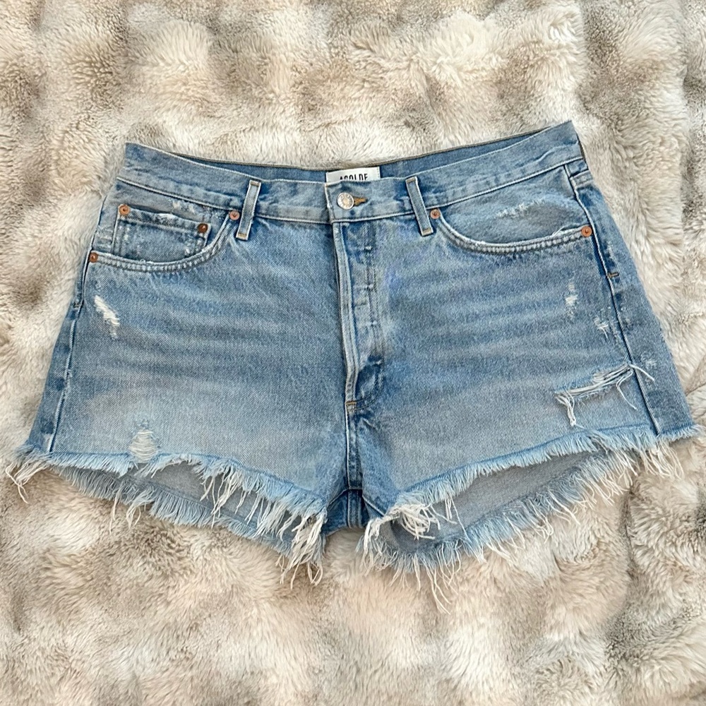 Agolde Parker Vintage Cut Off Shorts